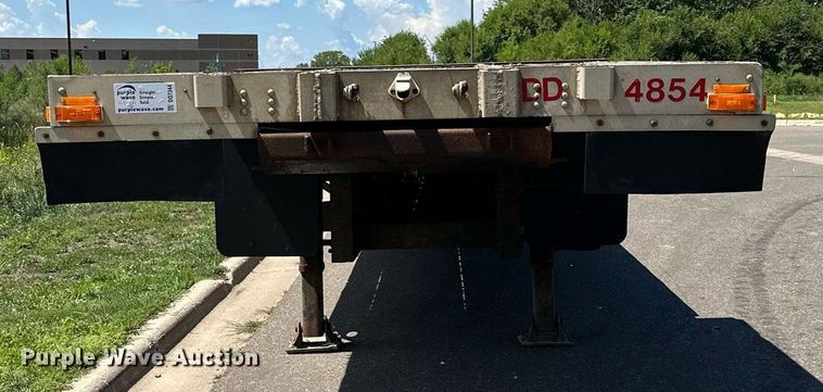 image for item DQ7344 2004 Transcraft  drop deck trailer