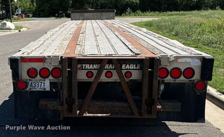 image for item DQ7344 2004 Transcraft  drop deck trailer