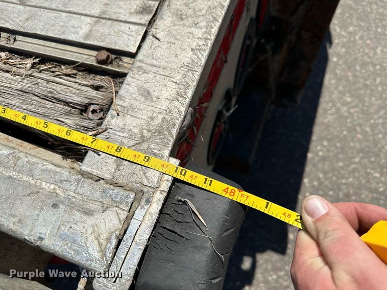 image for item DQ7344 2004 Transcraft  drop deck trailer