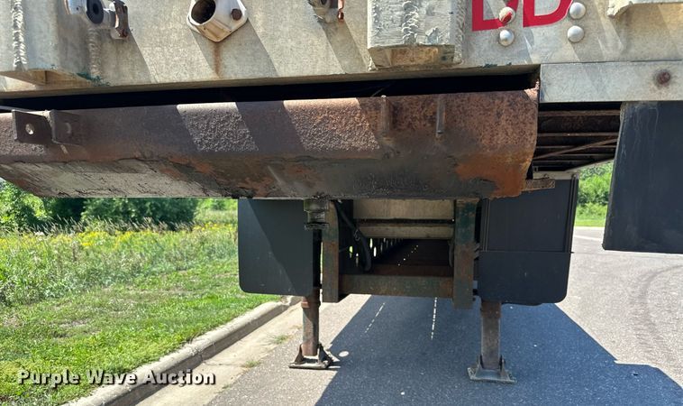 image for item DQ7344 2004 Transcraft  drop deck trailer