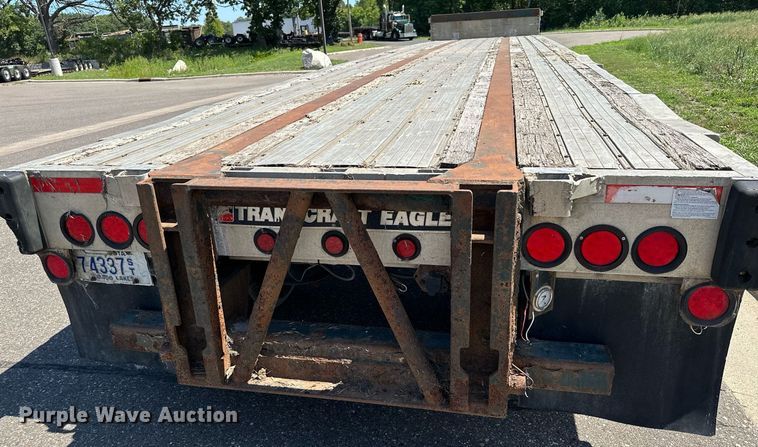 image for item DQ7344 2004 Transcraft  drop deck trailer