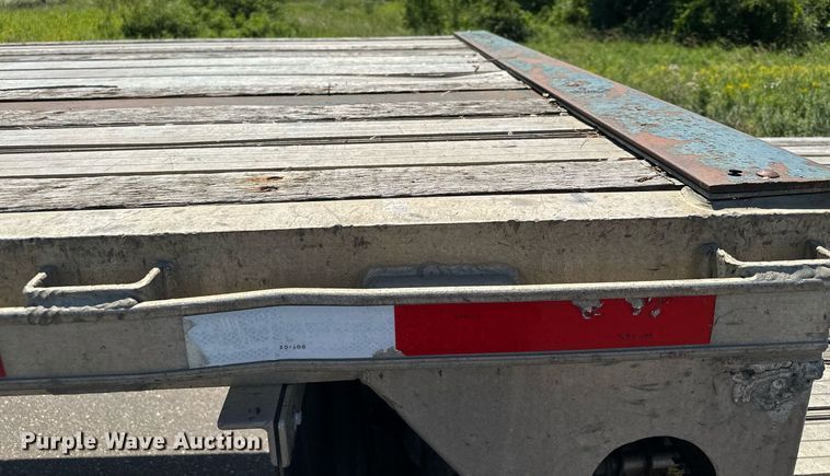 image for item DQ7344 2004 Transcraft  drop deck trailer