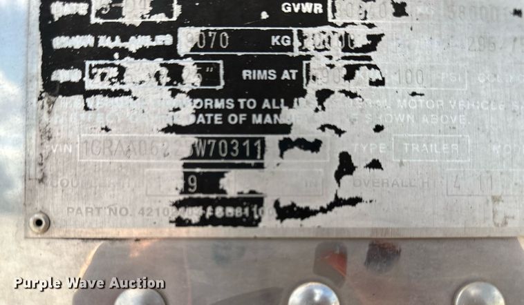 image for item DS2228 2005 Great Dane  refrigerated van trailer