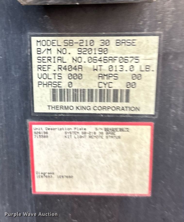 image for item DS2228 2005 Great Dane  refrigerated van trailer