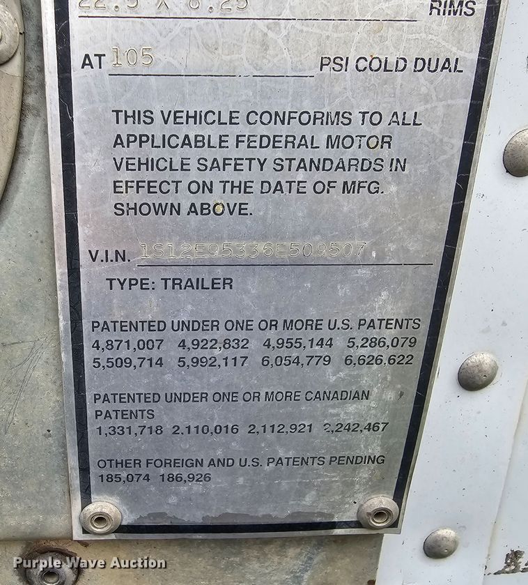 image for item KG9597 2006 Strick  dry van trailer