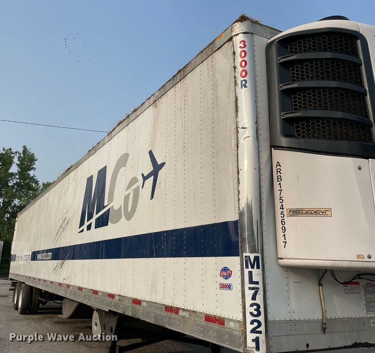 image for item LJ9775 2017 Utility VS2RA  refrigerated van trailer