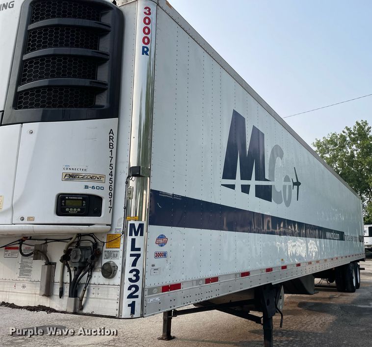 image for item LJ9775 2017 Utility VS2RA  refrigerated van trailer