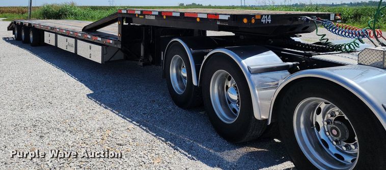 image for item MG9672 2014 Doonan 532DCBGDHEEPD  drop deck equipment trailer