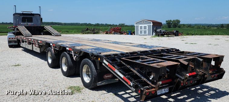 image for item MG9672 2014 Doonan 532DCBGDHEEPD  drop deck equipment trailer