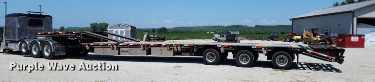 image for item MG9672 2014 Doonan 532DCBGDHEEPD  drop deck equipment trailer