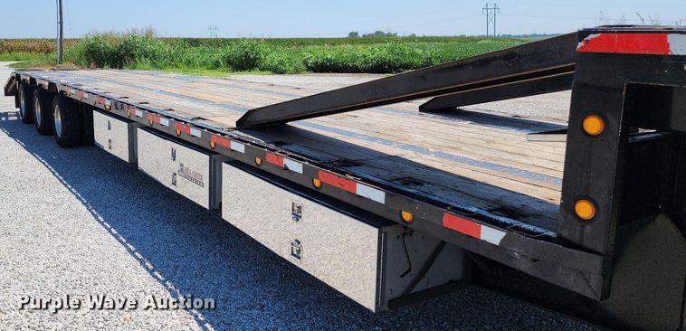 image for item MG9672 2014 Doonan 532DCBGDHEEPD  drop deck equipment trailer