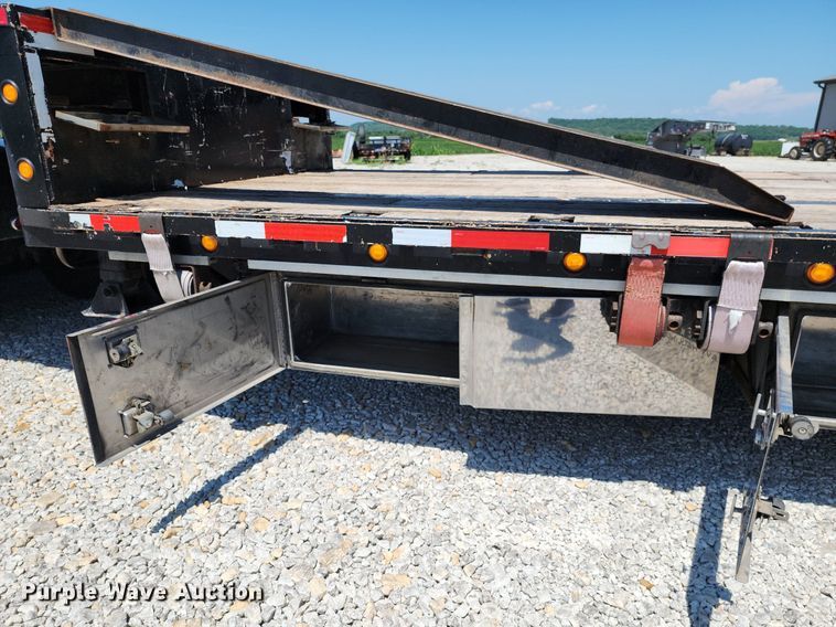 image for item MG9672 2014 Doonan 532DCBGDHEEPD  drop deck equipment trailer