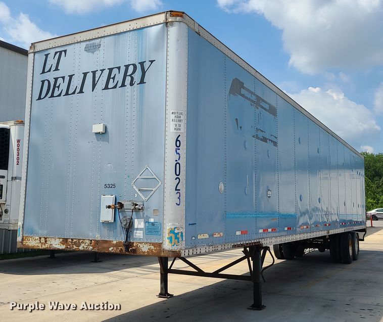 image for item MG9712 1997 Wabash CP-102  dry van trailer