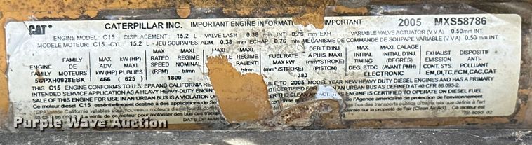 image for item ML9120 2006 Peterbilt 379  semi truck