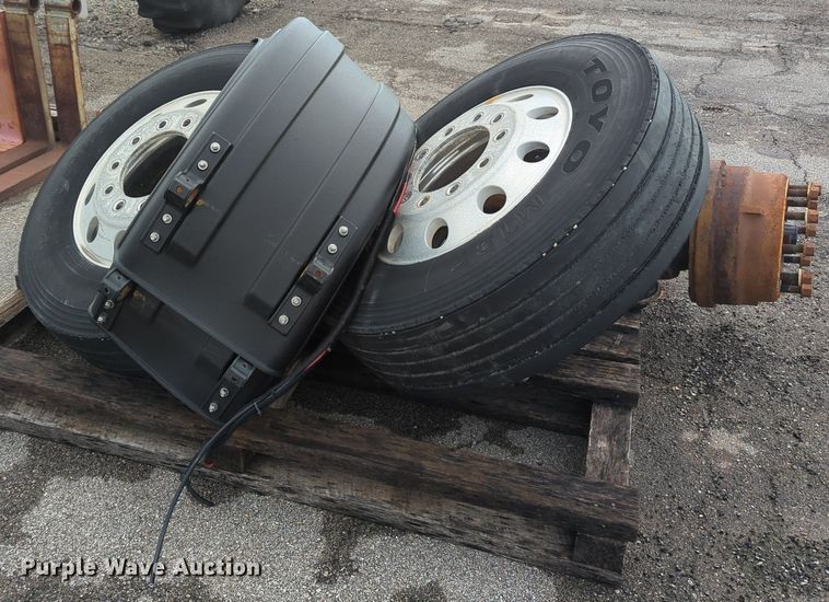 image for item MY9911 American Suspension Company ASC1500S  lift axle assembly