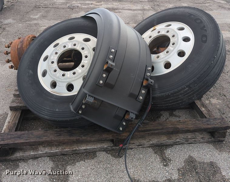 image for item MY9911 American Suspension Company ASC1500S  lift axle assembly