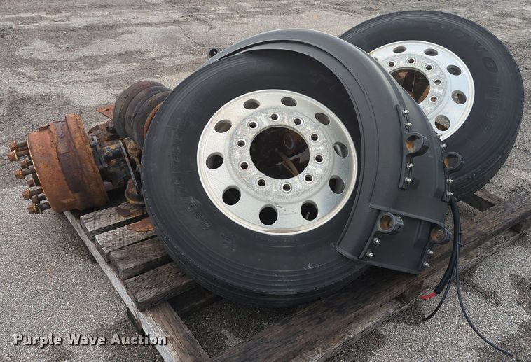 image for item MY9911 American Suspension Company ASC1500S  lift axle assembly