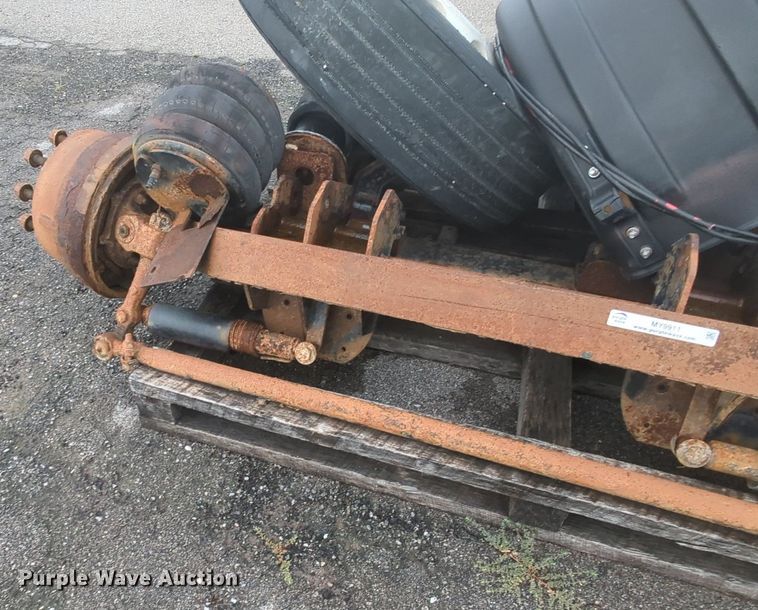 image for item MY9911 American Suspension Company ASC1500S  lift axle assembly