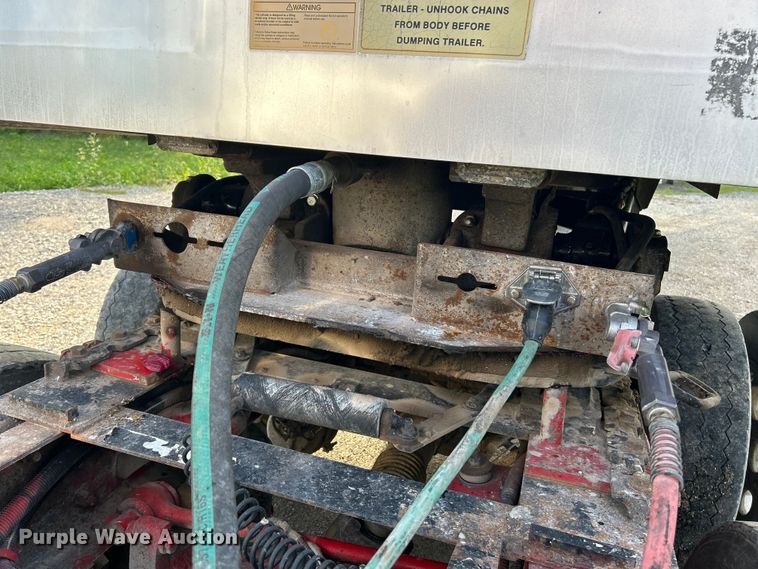 image for item NL9391 2009 Travis T/102  end dump trailer