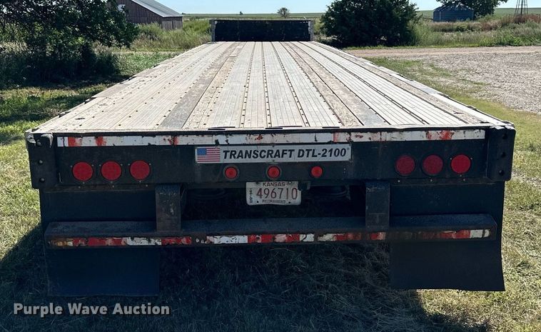image for item NP9996 2008 Transcraft DTL-2100  drop deck equipment trailer