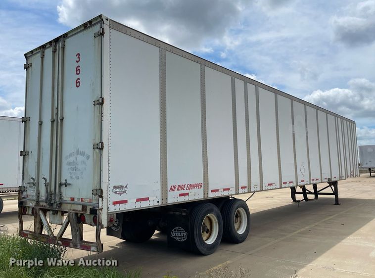image for item NY9599 1999 Wabash  dry van trailer