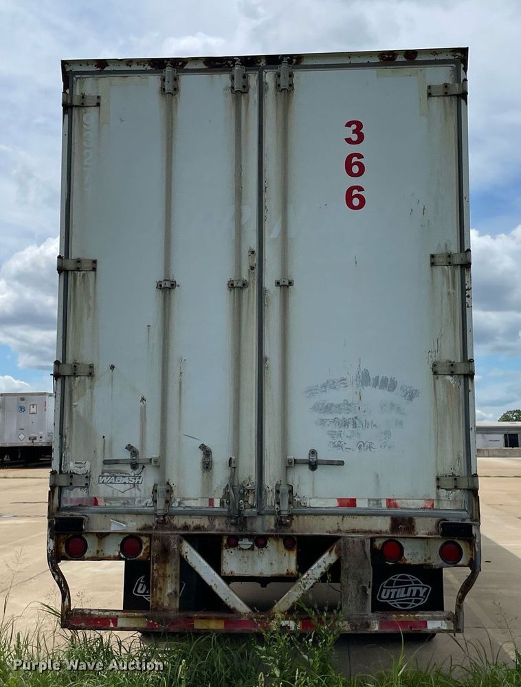 image for item NY9599 1999 Wabash  dry van trailer