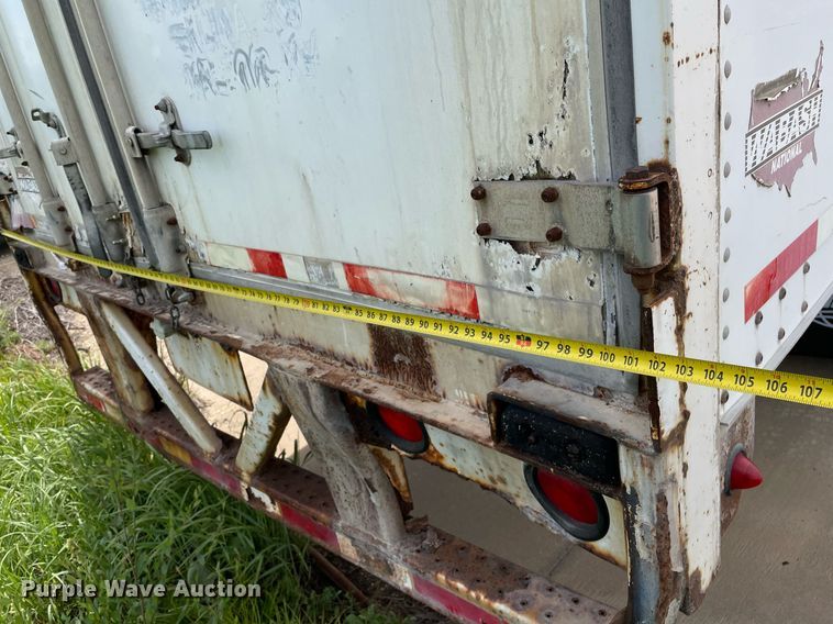 image for item NY9599 1999 Wabash  dry van trailer