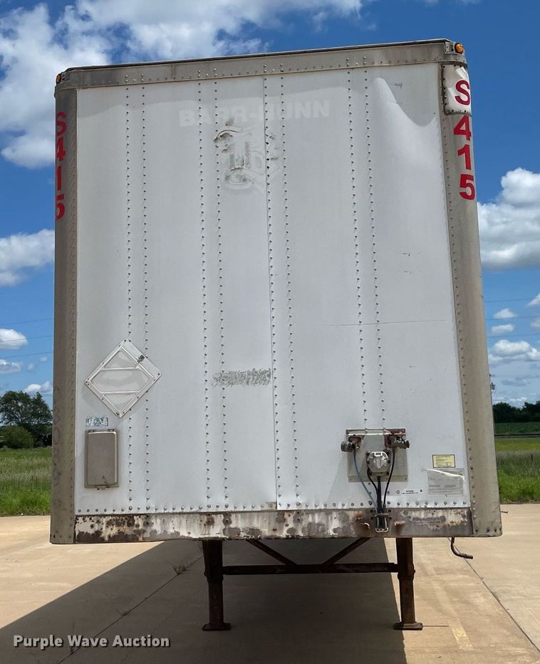 image for item NY9600 2000 Wabash  dry van trailer