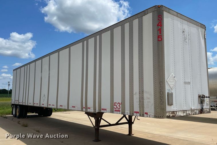 image for item NY9600 2000 Wabash  dry van trailer