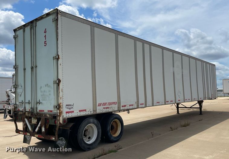 image for item NY9600 2000 Wabash  dry van trailer