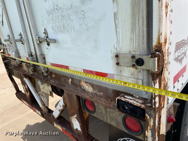 image for item NY9600 2000 Wabash  dry van trailer