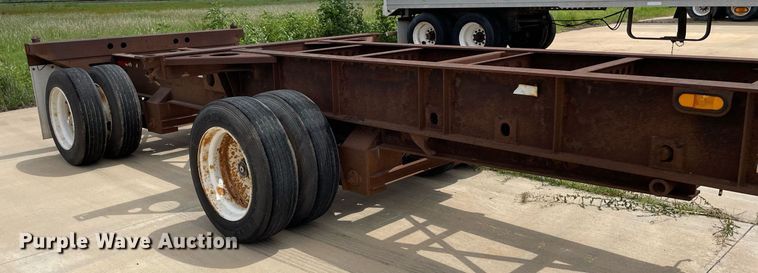 image for item NY9601 2001 Pratt GN2040LS9A  container trailer