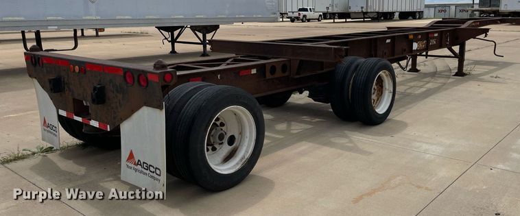 image for item NY9601 2001 Pratt GN2040LS9A  container trailer