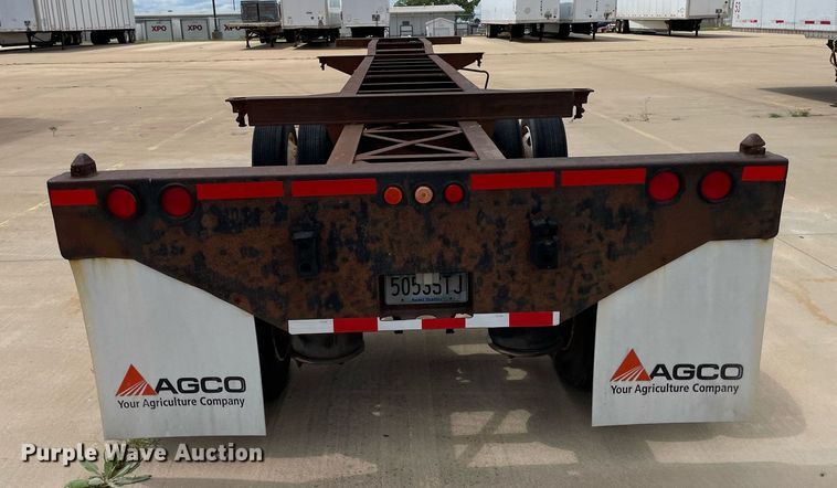 image for item NY9601 2001 Pratt GN2040LS9A  container trailer