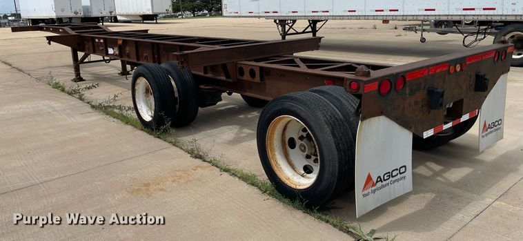 image for item NY9601 2001 Pratt GN2040LS9A  container trailer