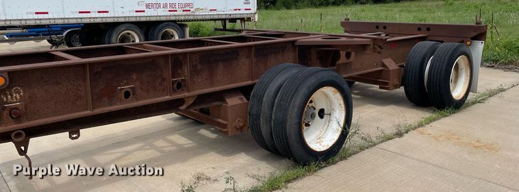 image for item NY9601 2001 Pratt GN2040LS9A  container trailer