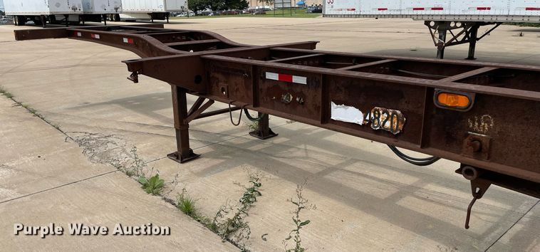 image for item NY9601 2001 Pratt GN2040LS9A  container trailer