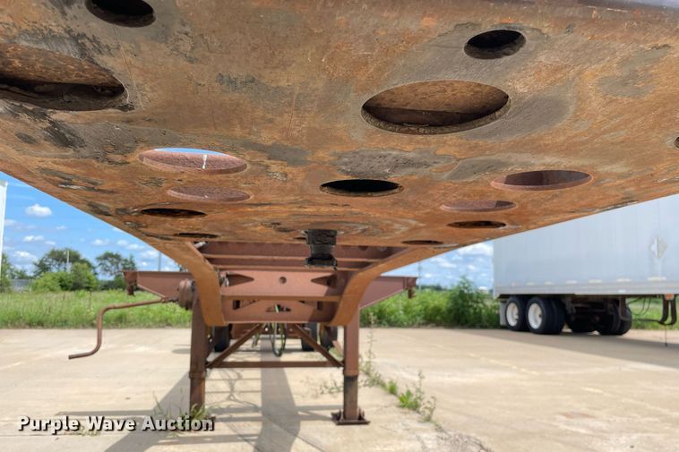 image for item NY9601 2001 Pratt GN2040LS9A  container trailer