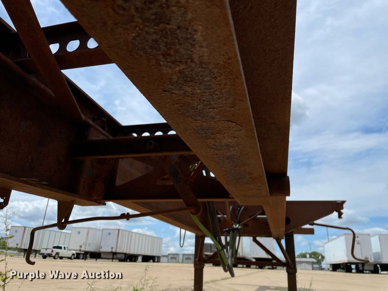 image for item NY9601 2001 Pratt GN2040LS9A  container trailer