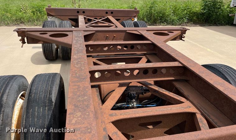 image for item NY9601 2001 Pratt GN2040LS9A  container trailer