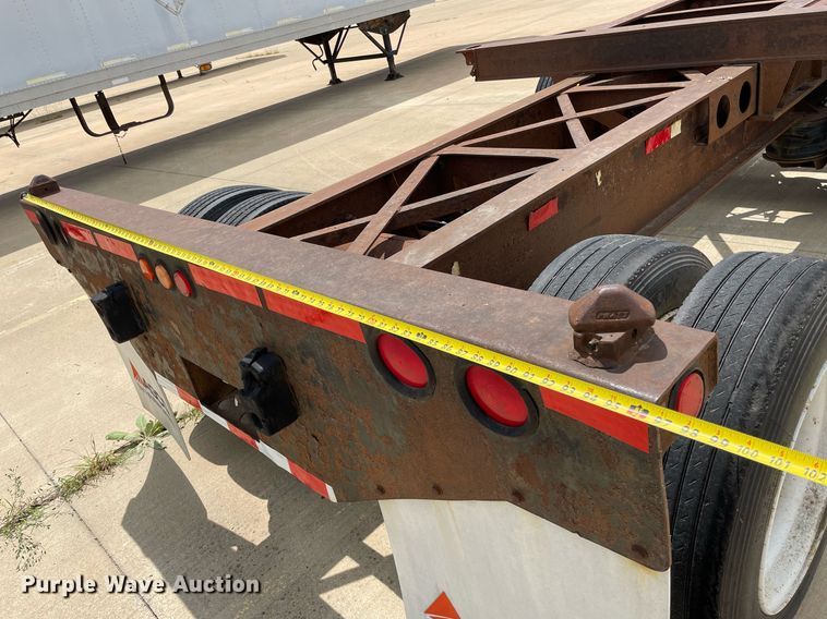 image for item NY9601 2001 Pratt GN2040LS9A  container trailer