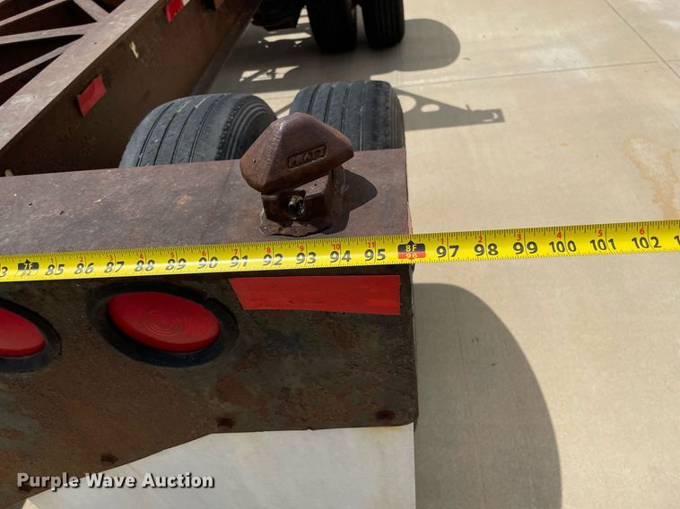 image for item NY9601 2001 Pratt GN2040LS9A  container trailer