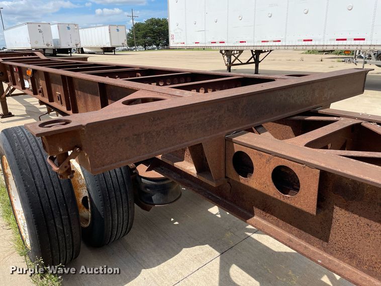 image for item NY9601 2001 Pratt GN2040LS9A  container trailer