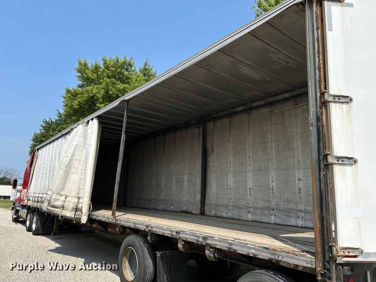 image for item OK9742 1996 Utility Trailers  side curtain trailer