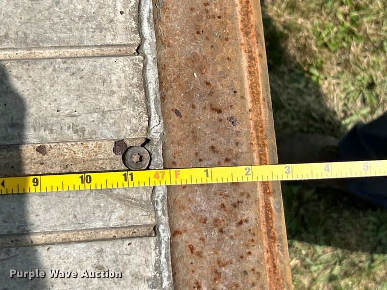 image for item OK9742 1996 Utility Trailers  side curtain trailer