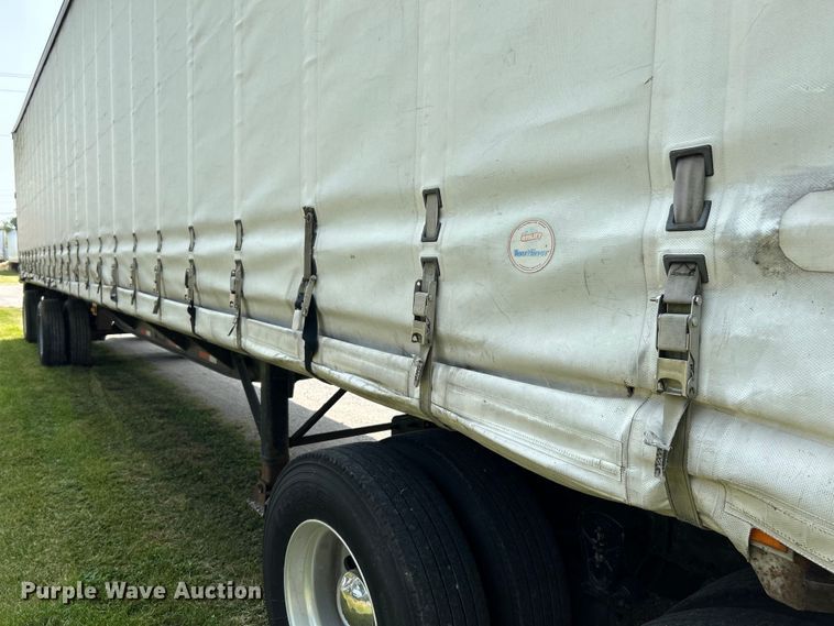 image for item OK9743 1996 Utility Trailers  side curtain trailer