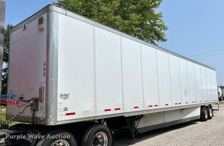 image for item OK9744 2012 Wabash National  dry van trailer
