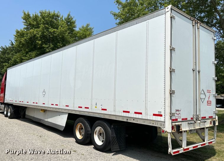 image for item OK9744 2012 Wabash National  dry van trailer