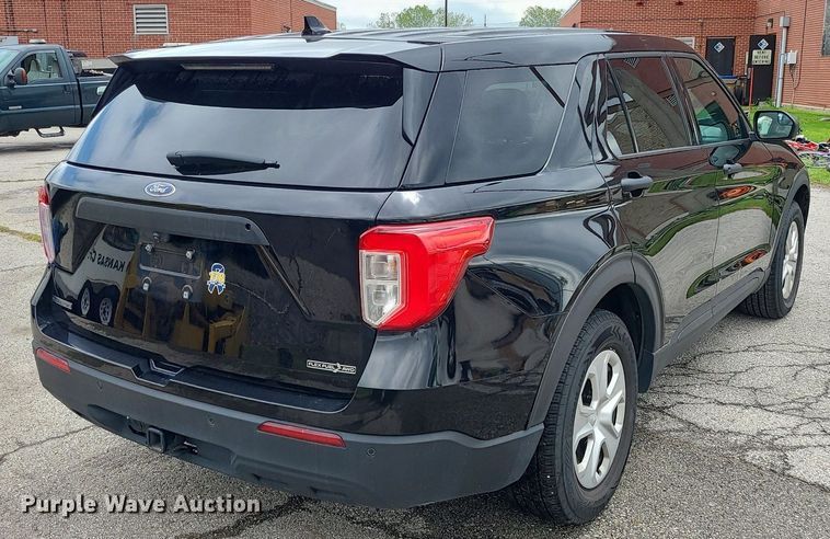 image for item DC6131 2020 Ford Explorer Police Interceptor  SUV