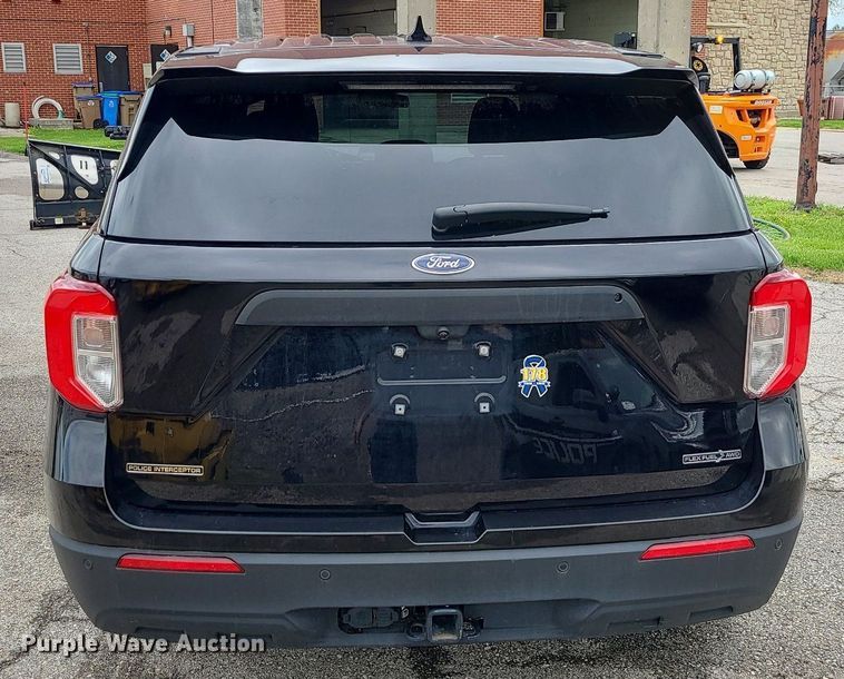 image for item DC6131 2020 Ford Explorer Police Interceptor  SUV